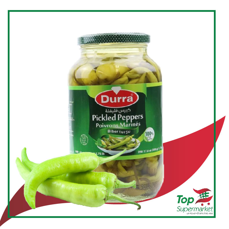 Durra piments marinés 1250gr